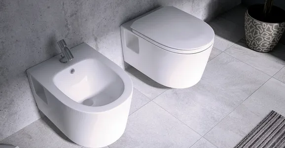 توالت فرنگی بیده دار