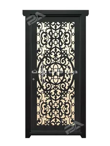 درب فلزی پایون مدل 058 اندازه تک لنگه