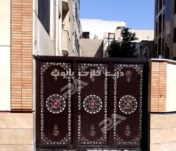 درب سه لنگه حیاطی مدل 087