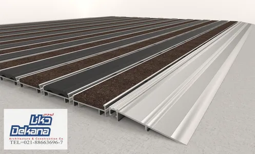 پادری آلومینومی همراه رمپ