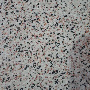 موزایک ساده40×40باسیمان سفیدوسنگ ریز رنگی