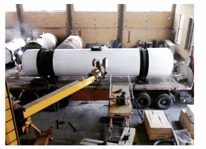 نمایی از سالن ترخیص محصولات شرکت بخار گستر خاور 