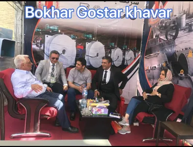 بازدید صاحبان مشاغل و صنعت از غرفه بخار گستر خاور در نمایشگاه