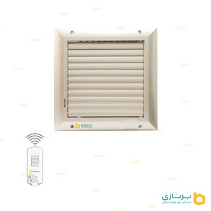 دریچه ریموت دار کولر(مربع تک شبکه)