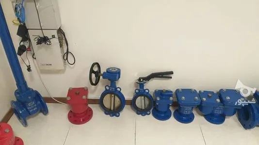 شیر پروانه گیربکس دار 