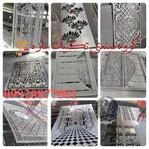 عکس شماره 27338 درب-حیاط-cncدرب-باغ-فرفوژه-درب-ویلایی-گروه-صنعتی-تکنیک-سازه