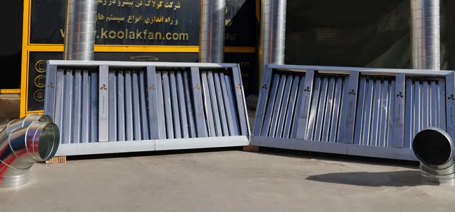 طراحی و تولید اگزاست فن سقفی شرکت کولاک فن در بوشهر