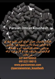کربن اکتیو  ( زغال فعال) Activated carbon