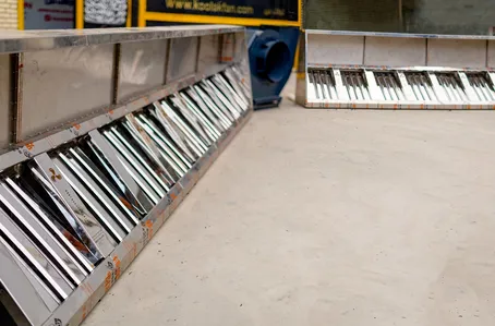 ساخت هود سقفی صنعتی در کاشان شرکت کولاک فن