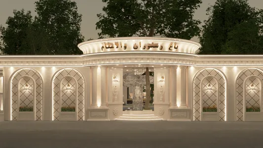  طراحی و اجرای باغ تالار با شرایط اقساطی عالی 