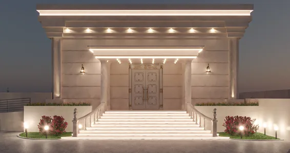  طراحی و اجرای باغ تالار با شرایط اقساطی عالی 