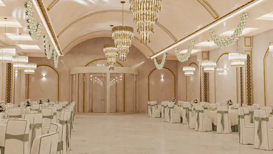  طراحی و اجرای باغ تالار با شرایط اقساطی عالی 