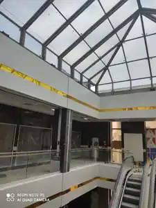 عکس شماره 35651 نمای-شیشه-اسپایدر-نمای-تمام-شیشه-هندریل-شیشه-ای-فین-گلس-روتل