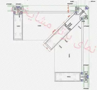 عکس شماره 35652 نمای-شیشه-اسپایدر-نمای-تمام-شیشه-هندریل-شیشه-ای-فین-گلس-روتل