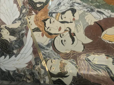 شیخ صنعان با دختر ترسا