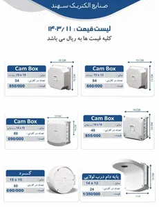 فلکسی و انواع باکس روکار همسان سهند