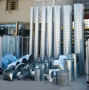 تولید و نصب داکت اسیپیرال در شیراز شرکت کولاک فن 