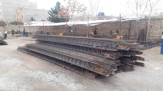 انواع تیرچه استاندارد بتنی و کرومیت 