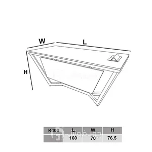 میز اداری مدل K400