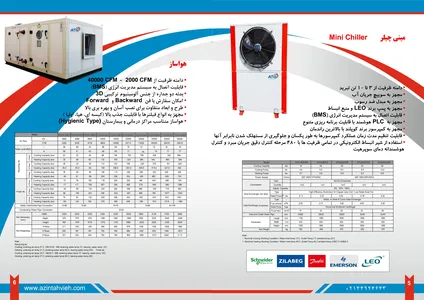 چیلر تراکمی هواخنک اسکرو 