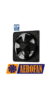 هواکش آکسیال دیواری صنعتی قابدار