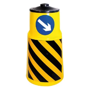 فروش انواع موانع ترافیکی, استوانه ترافیکی, کله قندی ترافیکی