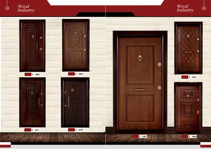 نمونه ای از تولید درب اتاقی