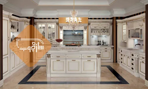 کابینت کلاسیک سازه چوب