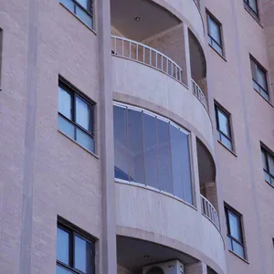 شیشه بالکن و بالکن شیشه ای