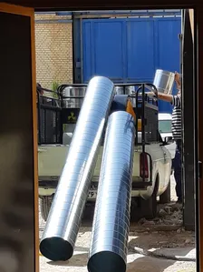 کانال اسپیرال با قابلیت سفارشی سازی برای هر محیطی در قم 