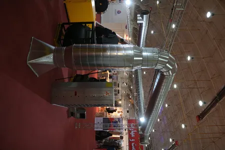 کانال اسپیرال با کاهش مصرف انرژی در کولاک فن عسلویه