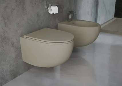 توالت فرنگی دیواری ایتالیایی سنیترا در هشت رنگ جذاب saniterra