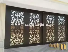 عکس شماره 19524 مدل-005-درب-فلزی-پایون-به-صورت-ریلی