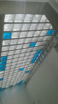 عکس لوگوی بلوک شیشه ای مرادی  149479