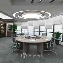 عکس شماره 40716 میز-کنفرانس-دایره-ای