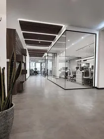 پارتیشن شیشه ای اداری اکسیدال مدل ogp41