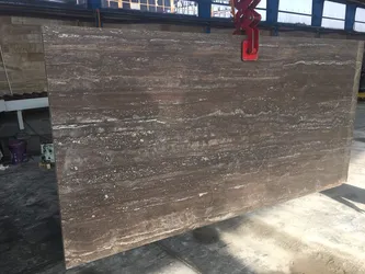 عکس سنگ تراورتن تیتانیوم 10592