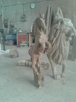 عکس اسب و شیر 11754