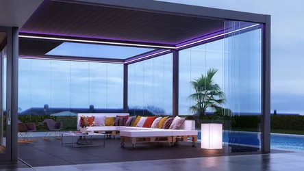 عکس سقف متحرک برقی تماما آلومینیومی مدل AEROLUX 12583