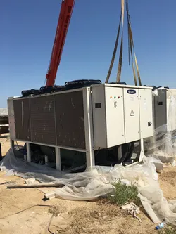 عکس چیلر تراکمی هواخنک گری 17021