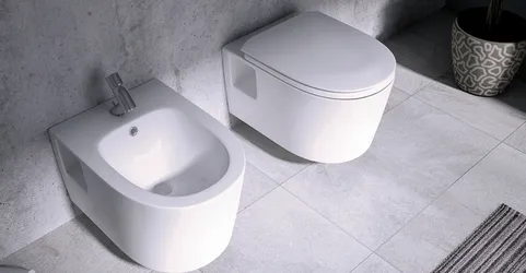 عکس توالت فرنگی بیده دار 18351