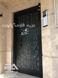 عکس نمونه اجرا شده درب فلزی پایون مدل 058 در بندرعباس 19262