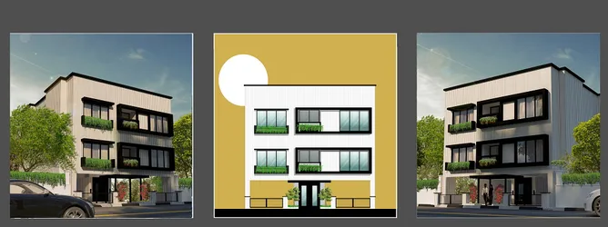 عکس بازسازی آپارتمان صدف 19771