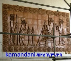 عکس سفال نقش برجسته هخامنشی 21218