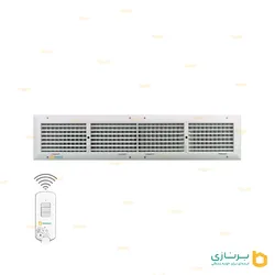 عکس دریچه ریموت دار کولر (مستطیل چهار شبکه) 22017