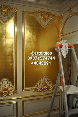 عکس انجام پتینه ورق طلا 27900