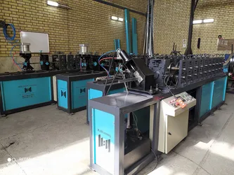 عکس خط تولیددستگاه پروفیل یو گالوانیزه-پی وی سی 31276