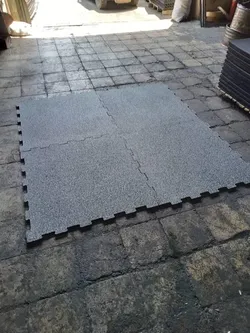 عکس کفپوش گرانولی (گرانول لاستیکی) رولی پازلی باشگاهی 35295