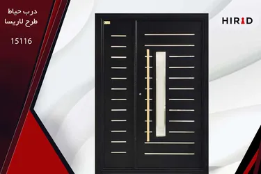 عکس درب حیاط و پارکینگ مدرن فلزی 37119