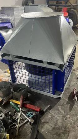 عکس فن سانتریفیوژ سقفی قارچی کلاهک دار کم صدا 41150